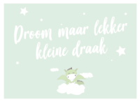 Droom maar poster - Afbeelding 2