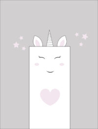 Unicorn - Deursticker