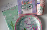 Verjaardags-box Lama thema 8 pers - Afbeelding 2