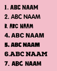 Roze sweater met eigen naam - Afbeelding 2