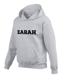 Grijze Sweater met eigen naam